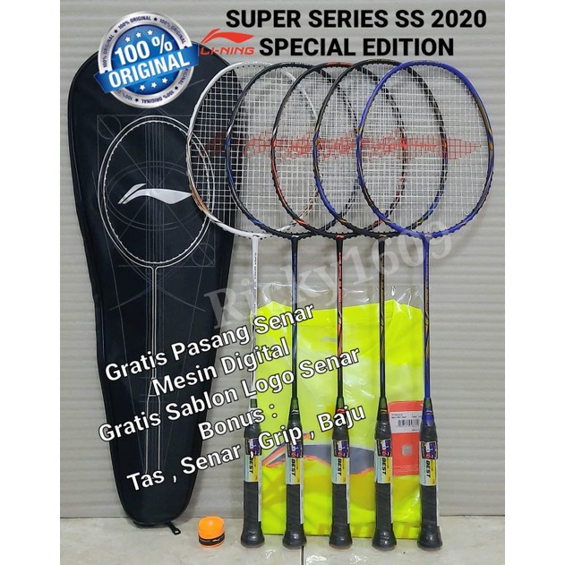 Mall] RAKET BADMINTON LINING SUPER SERIES 2020 SPECIAL EDITION
