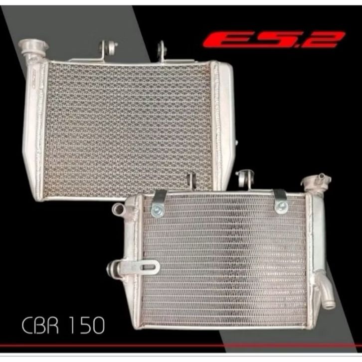 Bpro Radiator Double Radiator ES2 by bpro utk MX King CBR150 Ninja150 R SS RR GTR Sonic ...