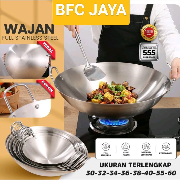 Hongzhuo Wajan Stainless 555