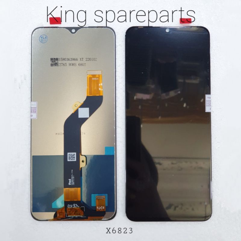 LCD TOUCHSCREEN INFINIX SMART 6 PLUS X6823 X6823C ITEL VISION 3 PLUS ...