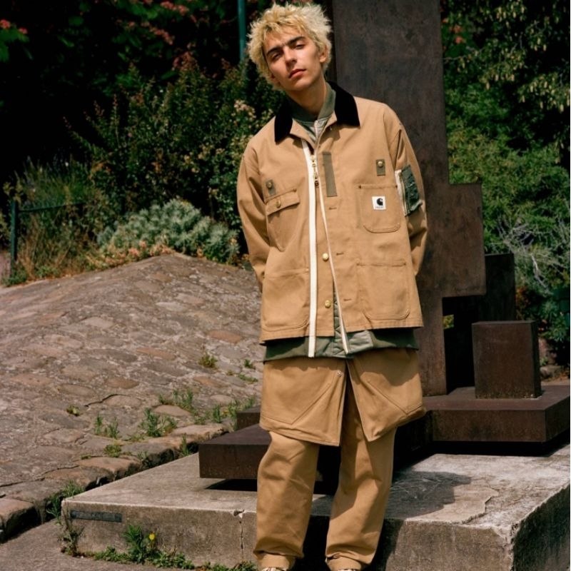 Sacai x Carhartt WIP Canvas x MA-1 Jacket Michigan