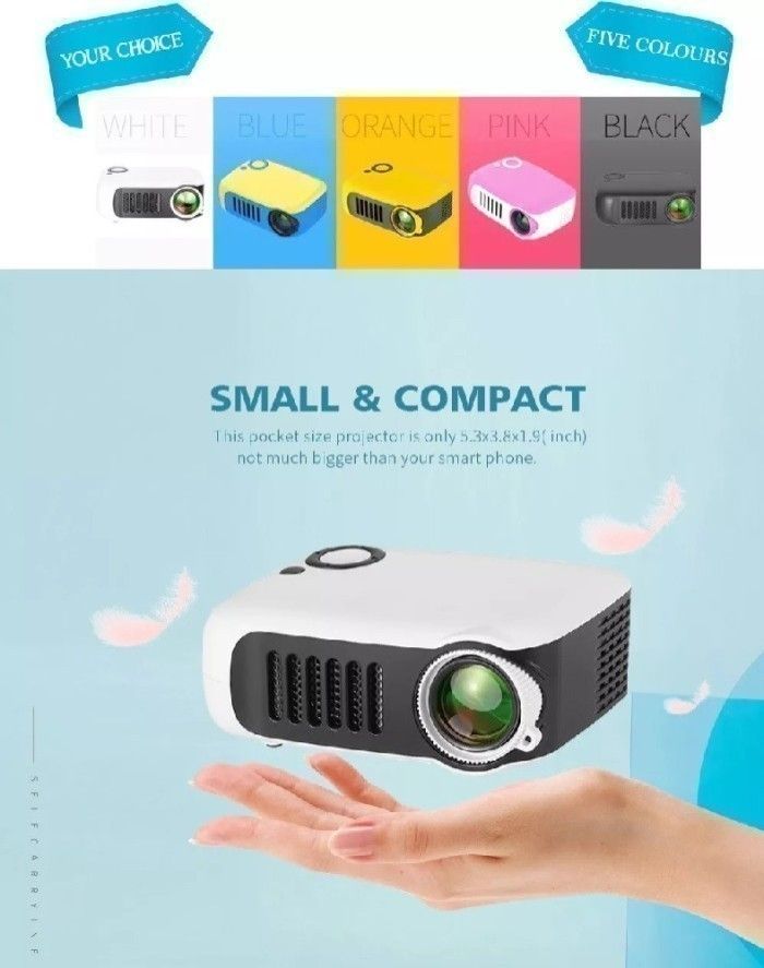 PROYEKTOR / PROJECTOR SMART INFOCUS TRANSJEE A2000 Proyektor Mini