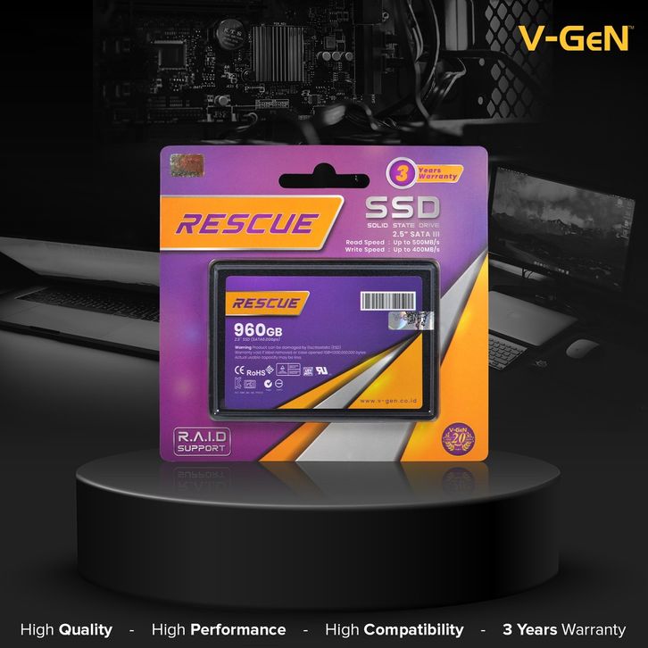 SSD 128gb 256gb 512gb 1TB 2TB SATA 3 V-GEN Solid State Drive 120GB ...