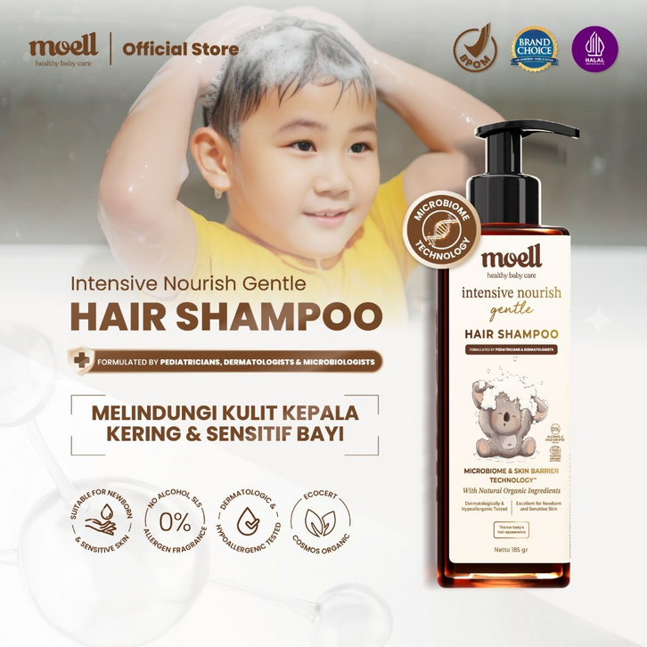 [Mall] Moell Official Store Moell Gentle Care Body Wash 185gr & Body ...
