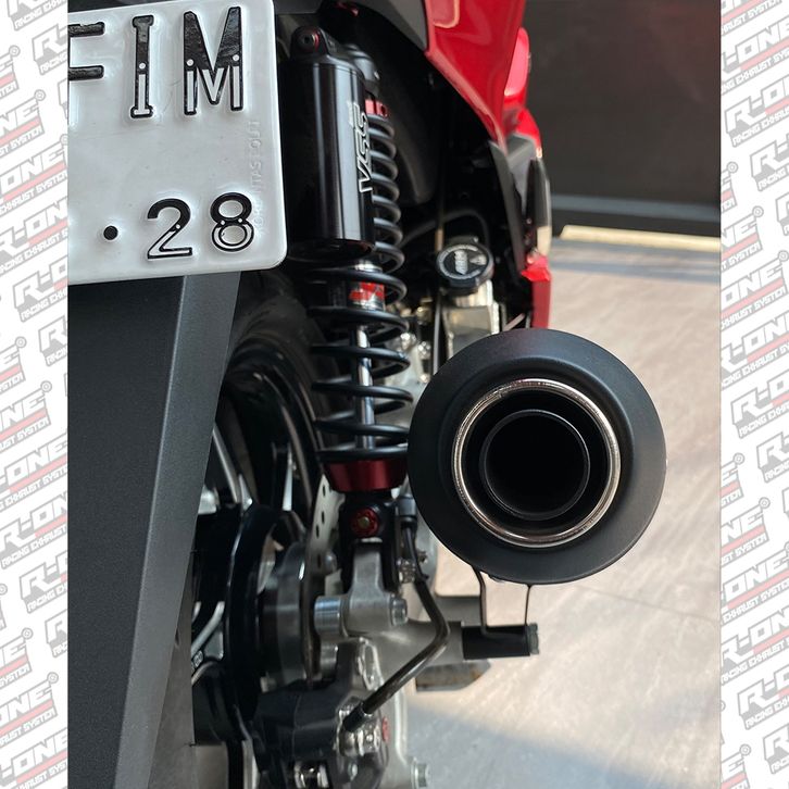 Kenalpot R One Knalpot R One Racing Muffler V2 STD Full Package untuk Honda Series