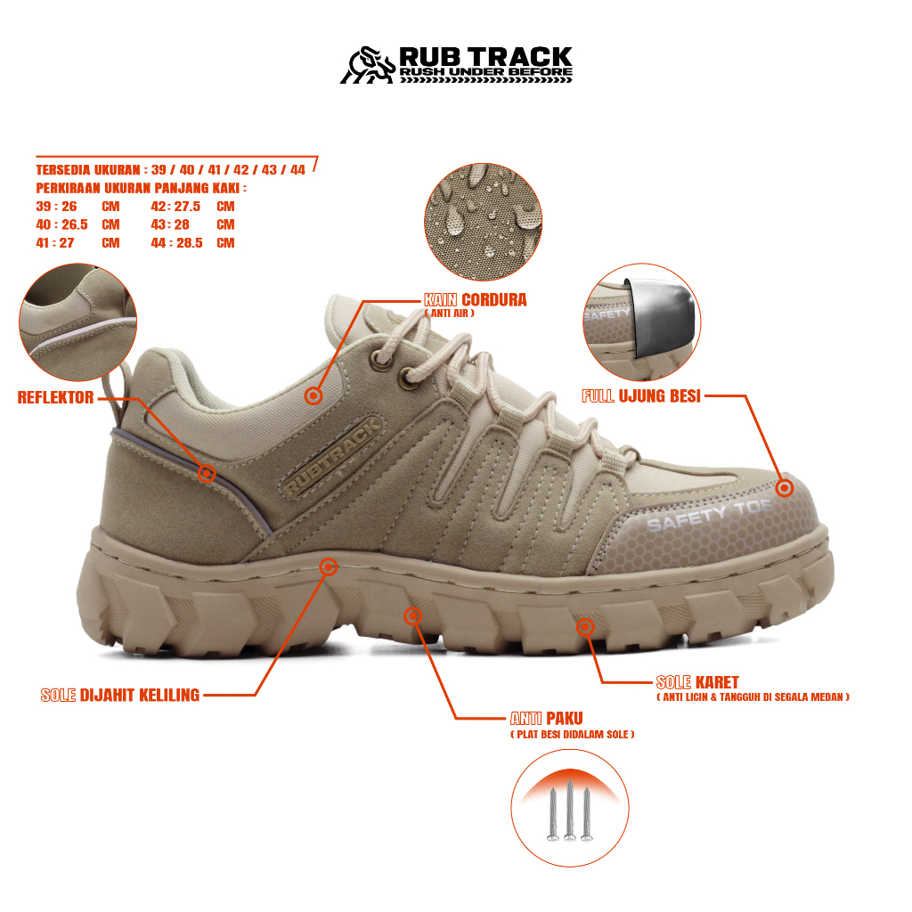 sepatu safety anti air