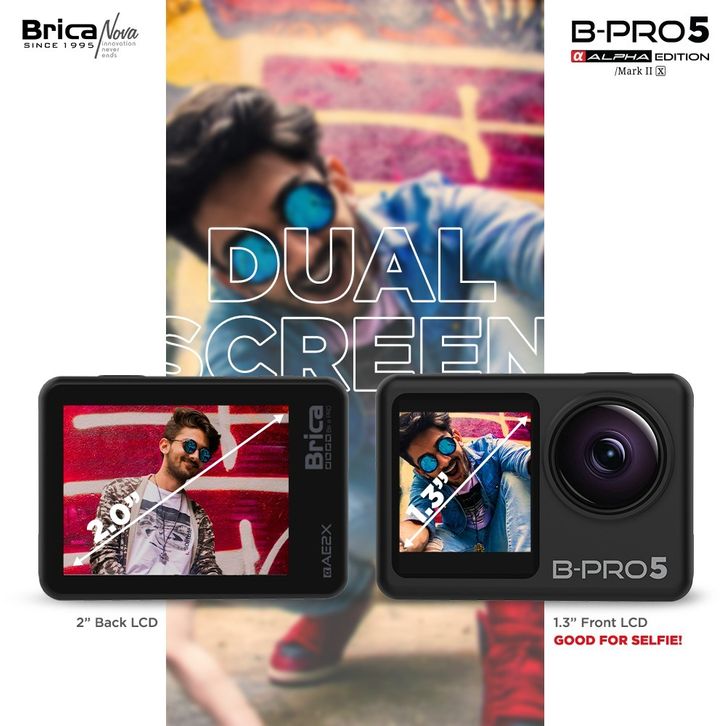Brica B-Pro 5 Alpha Edition 4K Mark II X AE2X Black BPRO5 Action Cam 4K ...