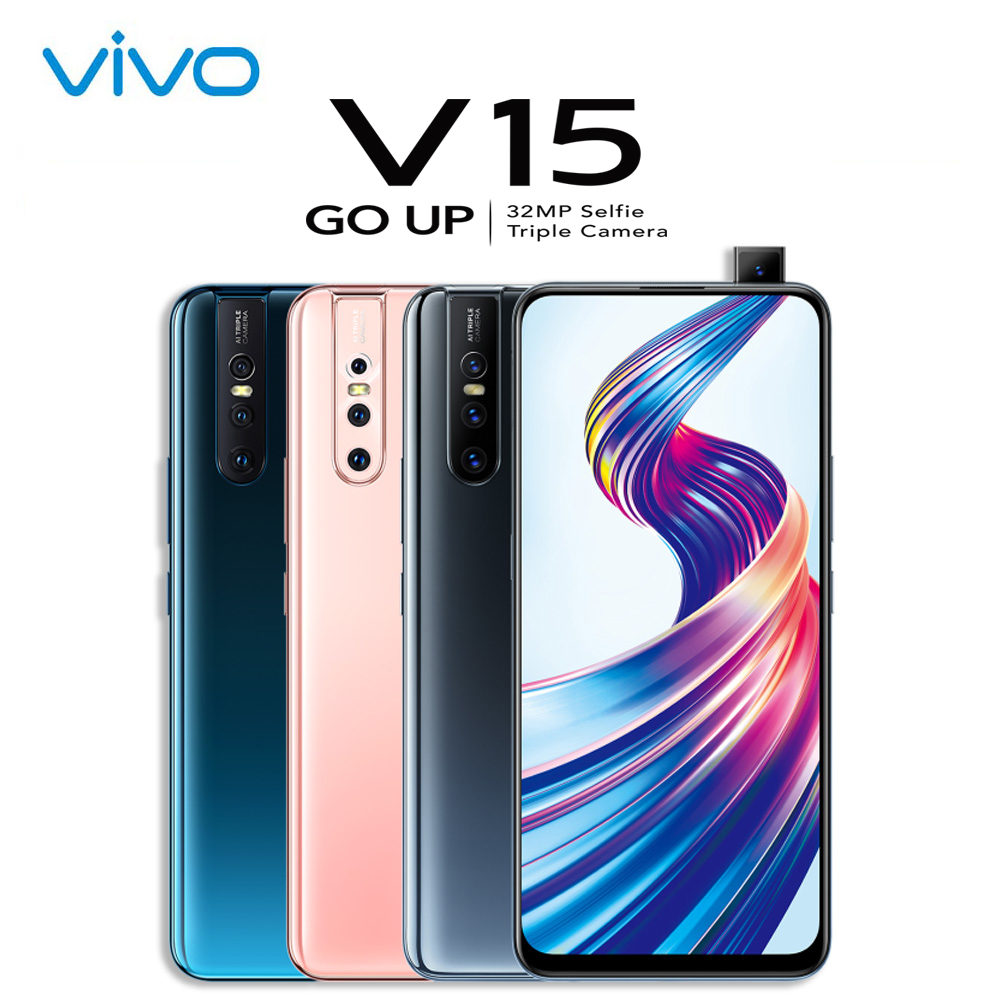 Vivo V15 - Layar 6,53 inci IPS LCD