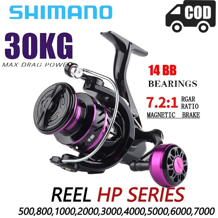 reel pancing shimano paling murah 7000 Series Water Resistance Spinning Sunrise Fishing Co Shimano reel Pancing Spinning Reel