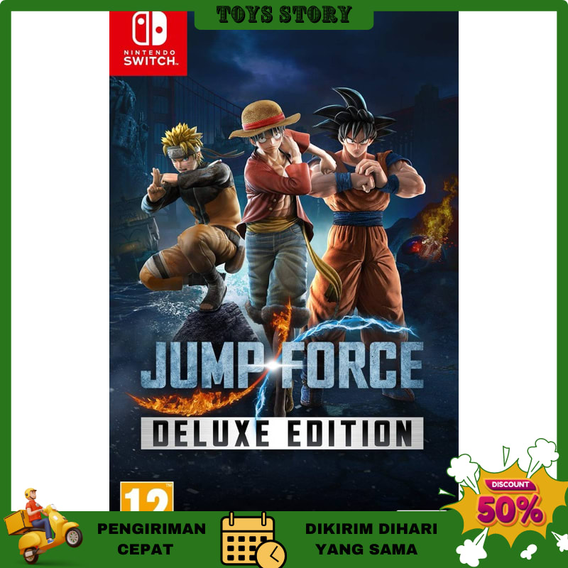 JUMP FORCE DELUXE EDITION 任天堂　Switch ソフト Jump Force - Deluxe Edition (Nintendo Switch) : Amazon.in