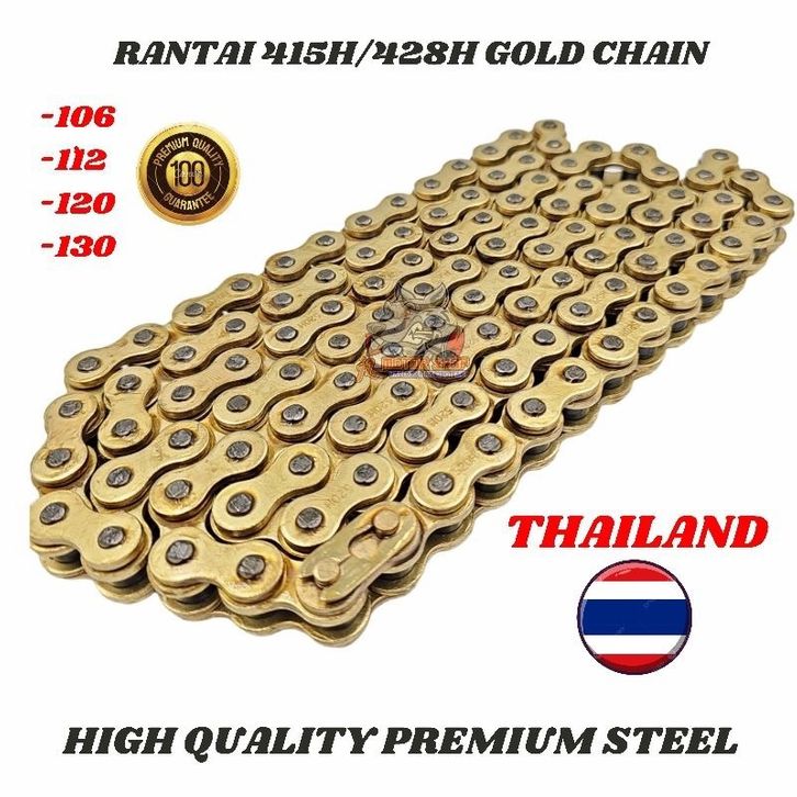 Rantai Motor Rantai E mas Rantai G old 415 H 428 H 106 110 L 112 L 120 ...