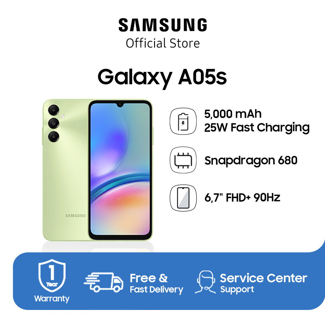 Samsung Galaxy A05s - Layar PLS LCD 90Hz 6,7 inci