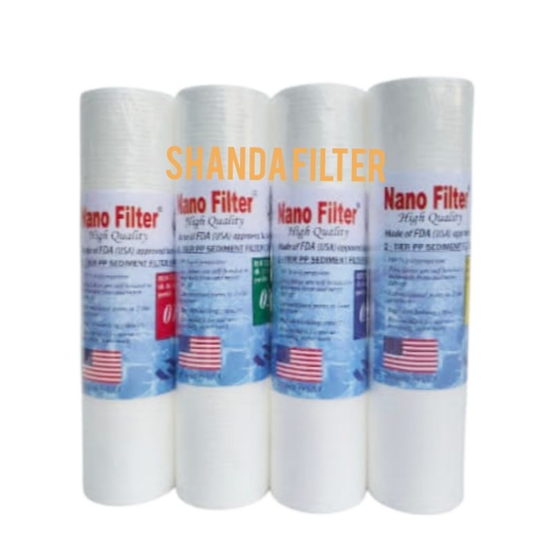 Filter Air Sediment Cartridge Filter Air Nano Inch Micron