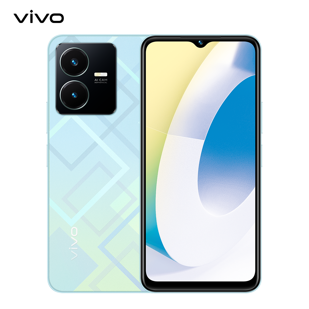 Vivo Y22 - Penyimpanan 128GB / 64GB (Memori Eksternal 1TB)