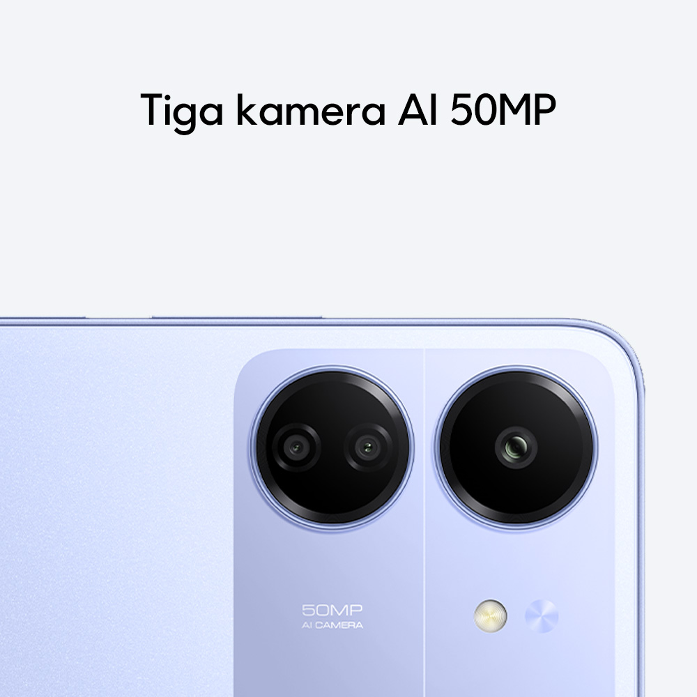 POCO C65 - Tangkap Setiap Detail dengan Tiga Kamera AI 50 MP