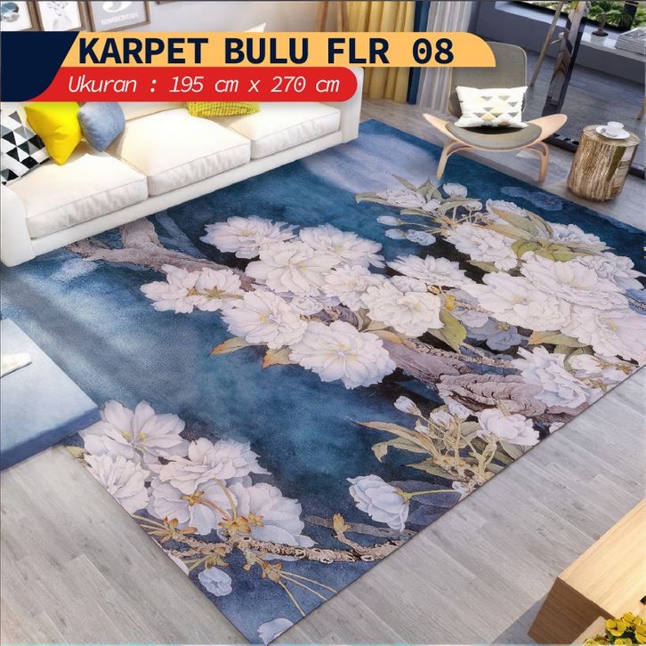 Karpet Rasfur KARPET BULU RASFUR UKURAN 270 X 195 KARPET LANTAI BULU TIPIS ALAS DUDUK ...