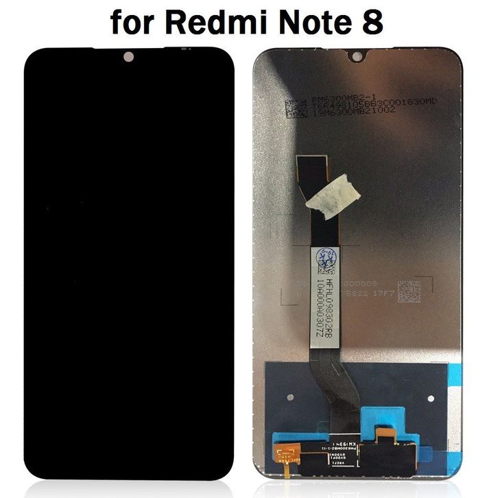 Schermo LCD Per Xiaomi Redmi Note 8 Pro – Display Touch Digitizer Completo Con Kit Di Riparazione – Nero