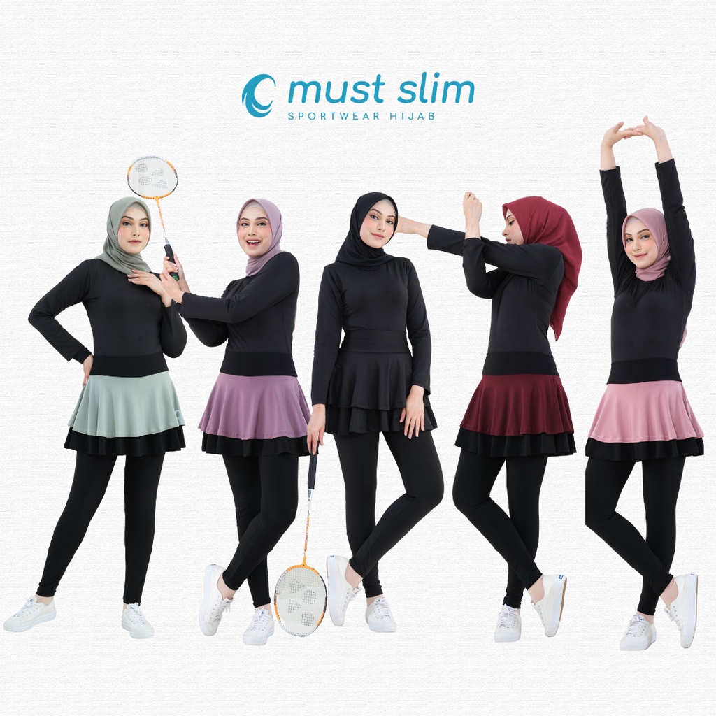 baju zumba hijab