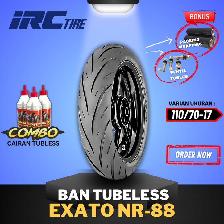 ban motor ring 17 BAN IRC EXATO NR88 TUBELESS RING 17 / IRC RING 17 BAN ...