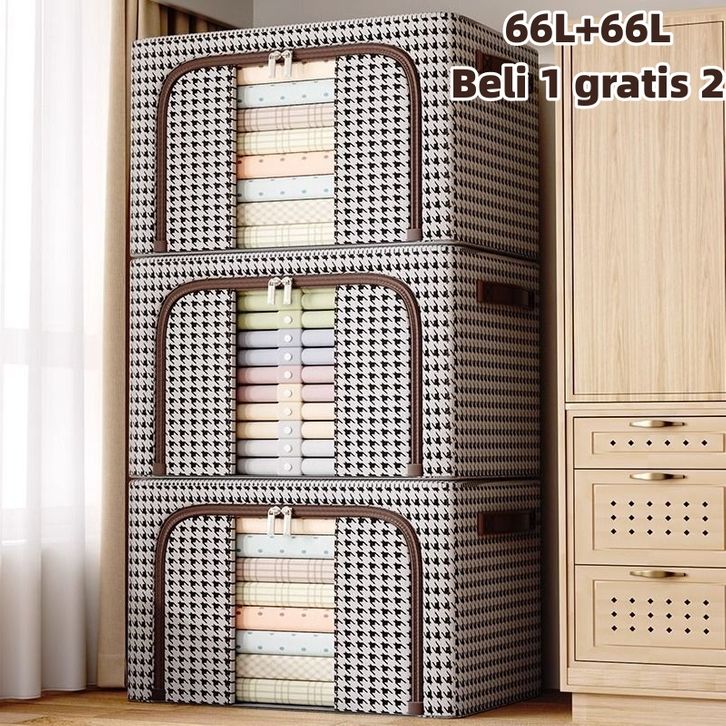 Container Box Kain Kotak Penyimpanan Kain Oxfoard Waterproofing Storage Box Container ...