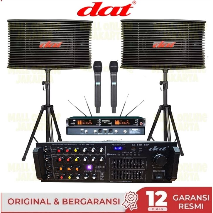 [Star] home theater 1 set Paket karaoke Dat 10 inch Original Full set ...