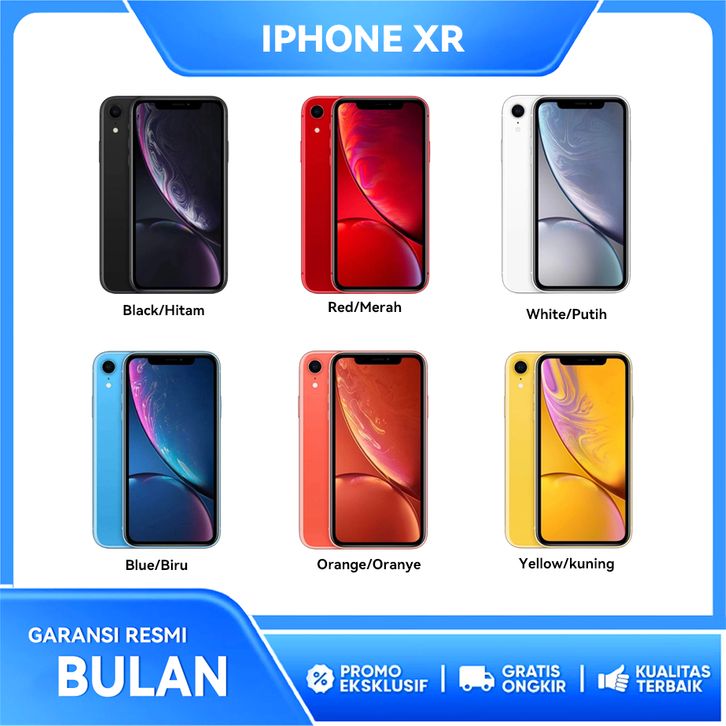 [Star] iPhone XR Second Original iBOX Fullset | 64GB 128GB 256GB ...