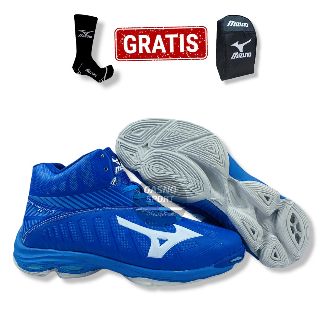 Sepatu Volly Mizuno Wave Lightning Z4 Mid Terlaris Sepatu Voli Mizuno Wlz4 Mid Murah Sepatu Volley Voly Mizuno original