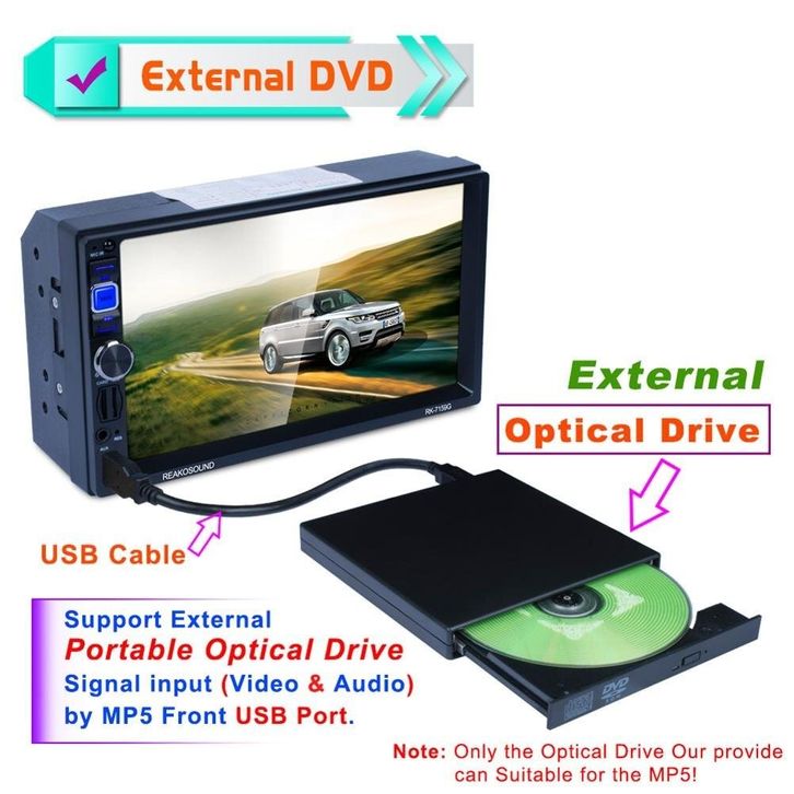 Drive Optik UORRIS Komputer CD drive optik eksternal berkecepatan tinggi drive ...