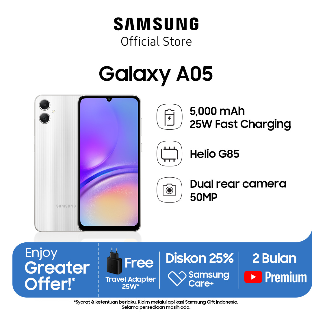 Samsung Galaxy A05 - Prosesor Helio G85