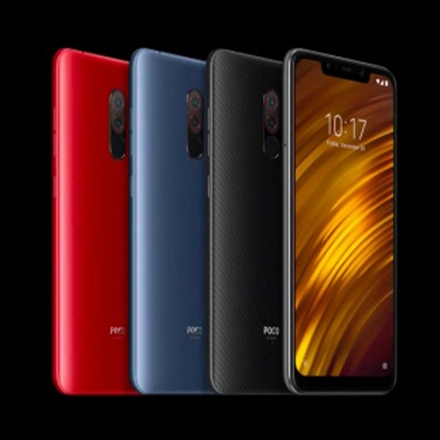 Xiaomi 64gb Pocophone F1 (6GB RAM 128GB ROM, Graphite Black) グローバルバージョン  SIMフリー