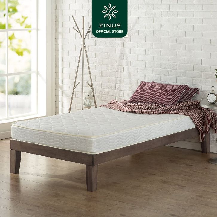 Spring Bed Busa KASUR BUSA TEBAL 15CM KASUR SPRING BED ZINUS DELUXE COVER 100% ...