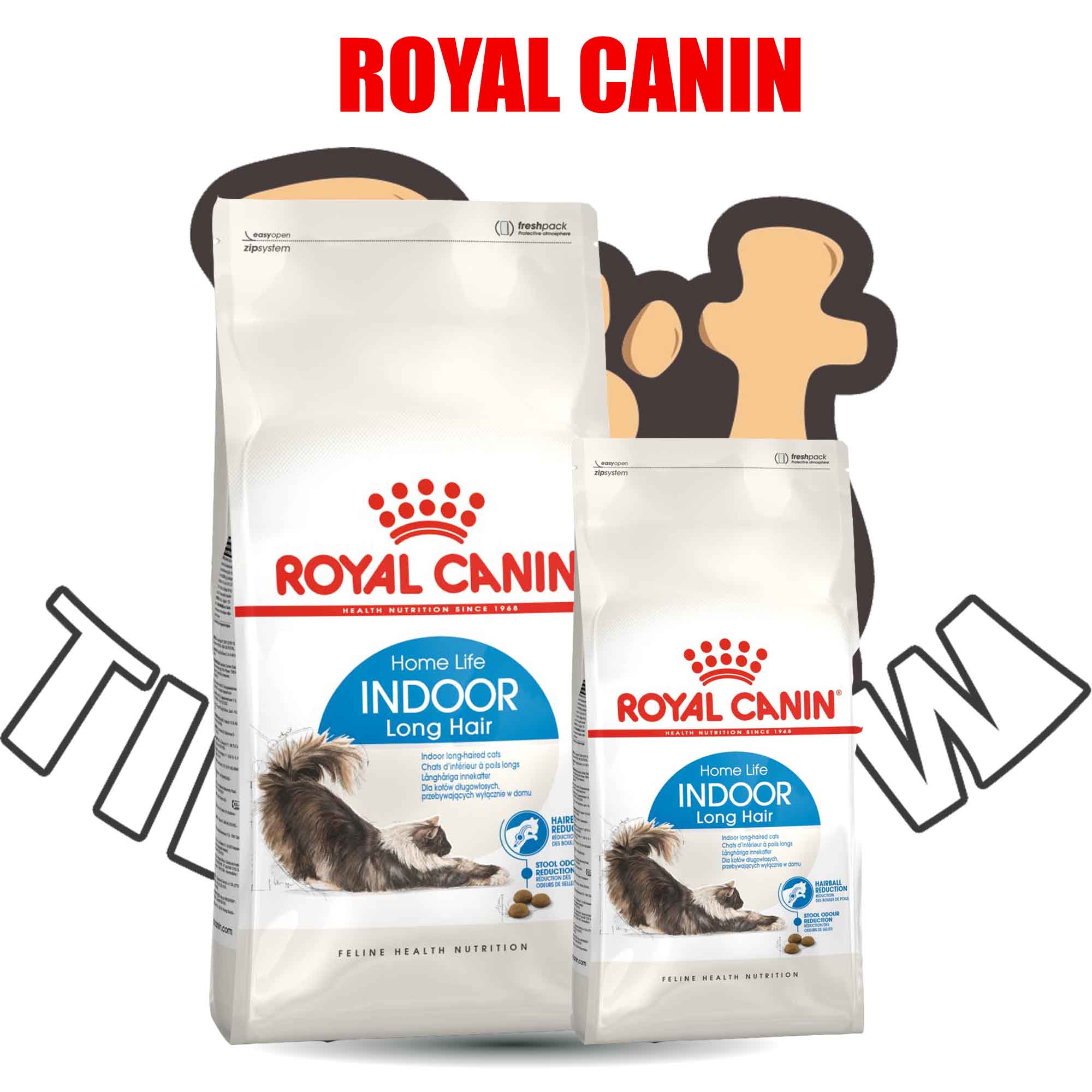 キャットフード  CANIN Indoor Long Hair 10kg Indoor Long Hair - ROYAL CANIN® Professionals