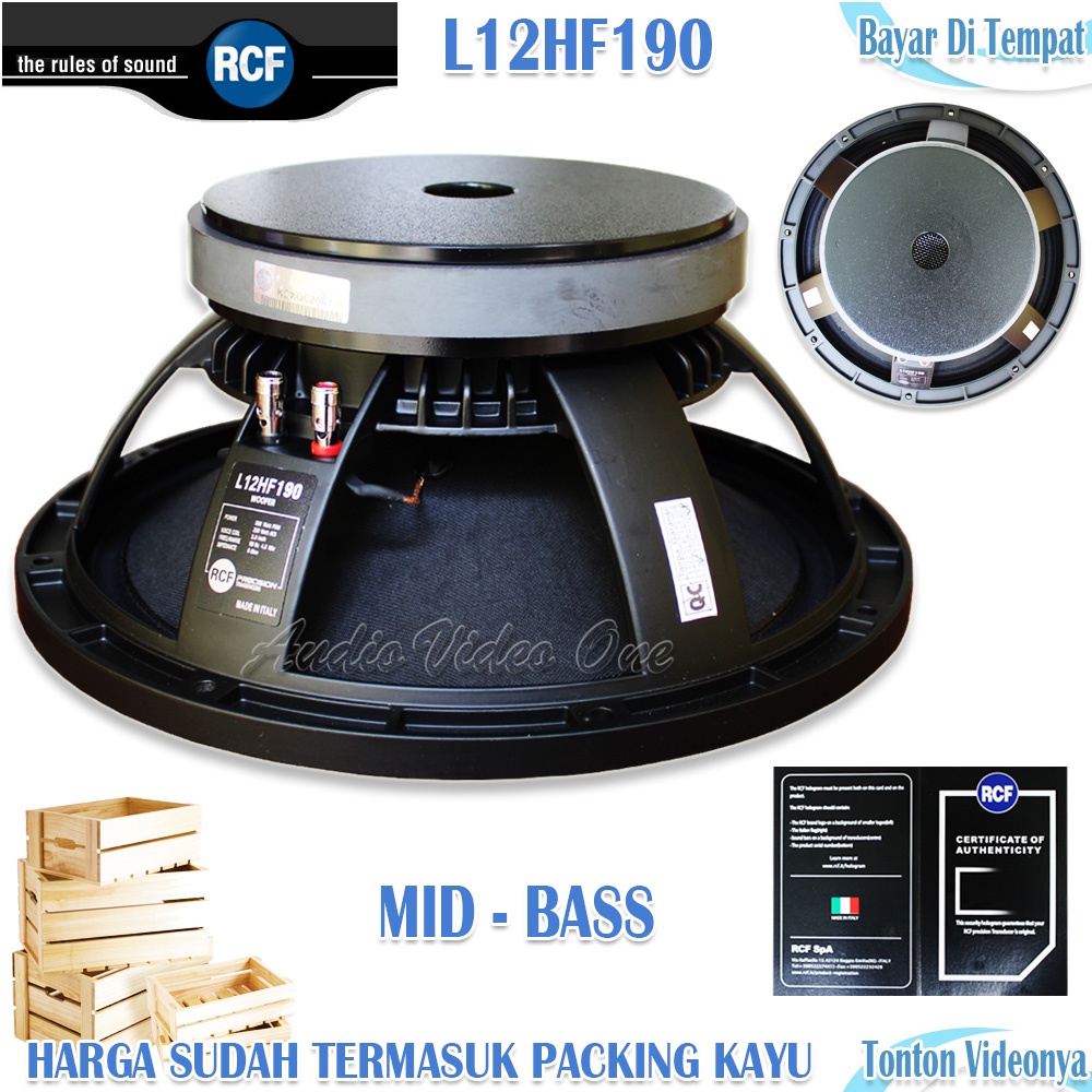Top harga speaker rcf 12 inch subwoofer Store