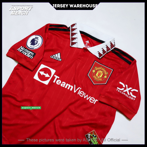 JERSEY BOLA MU MAN UNITED HOME 2022 2023 NEW SOCCER JERSEY GRADE ORI IMPORT JERSEY MANCHESTER UNITED