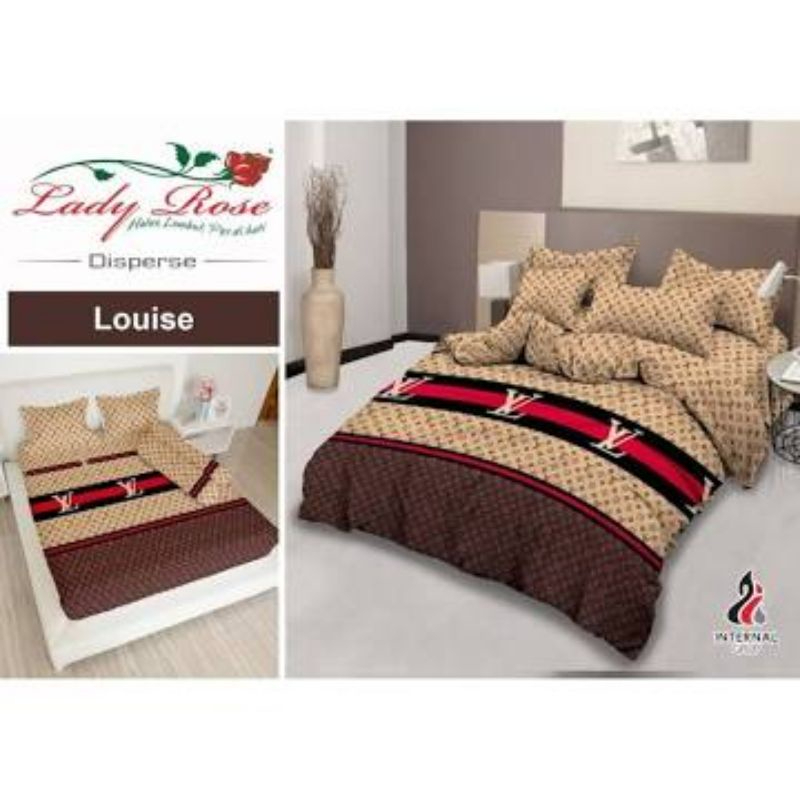 Motif Bed cover dan Sprei Lady Rose