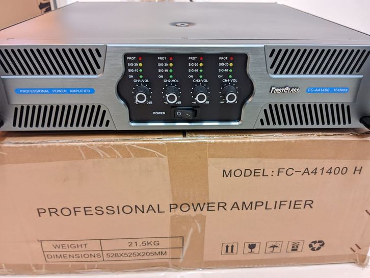 Power Amplifier FIRSTCLASS FC A41400 | FIRST CLASS FC A 41400 Original ...