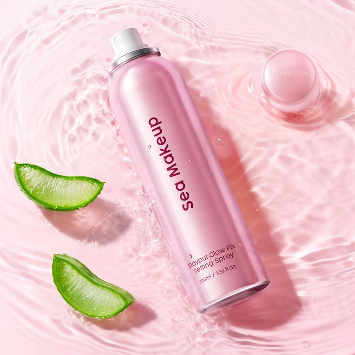 Setting Spray - Sea Makeup Longlasting Makeup 24 Jam Continuous Glowing ...
