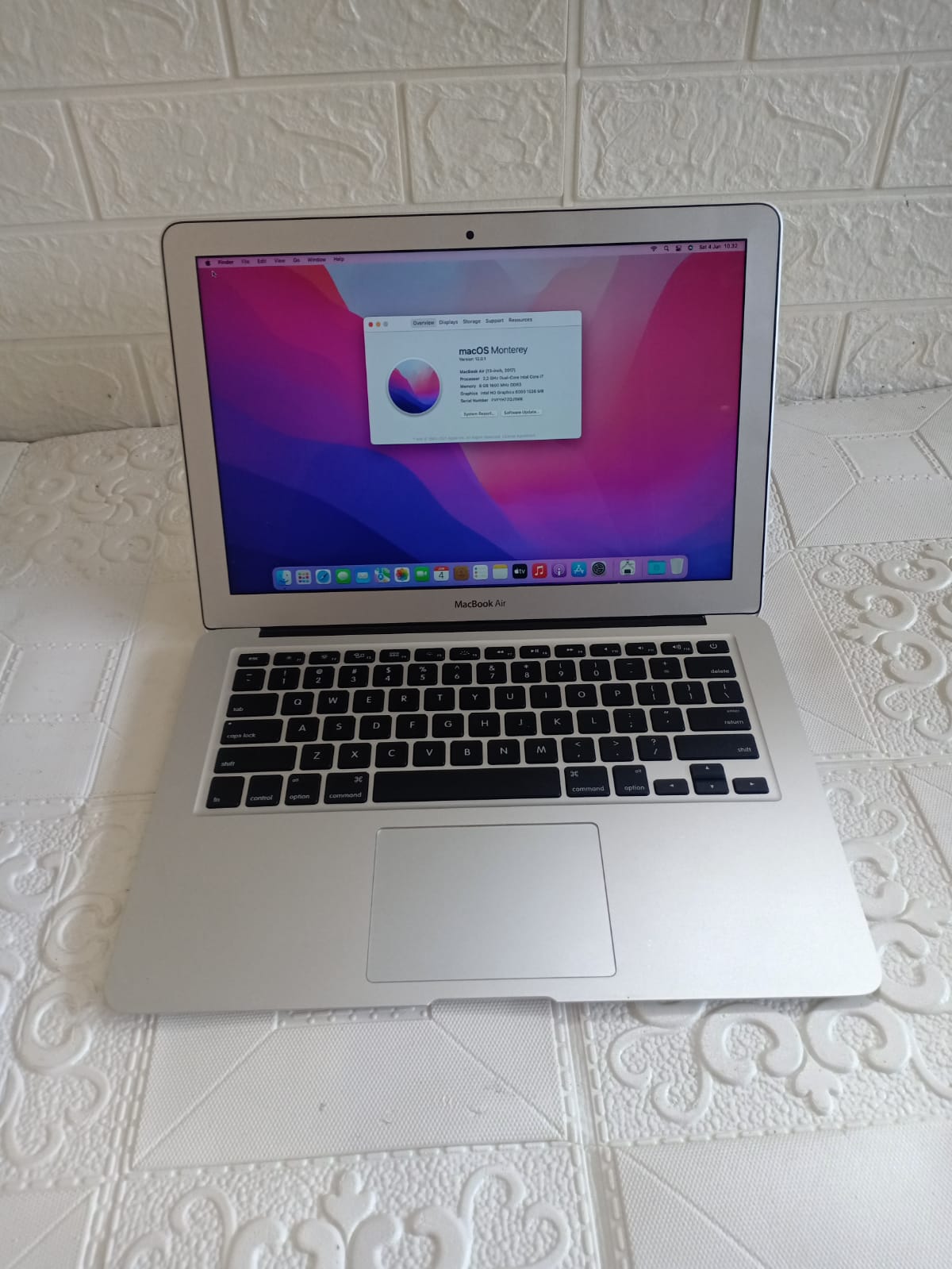 Air2017/SSD256 MacBookAir13 Office Win11