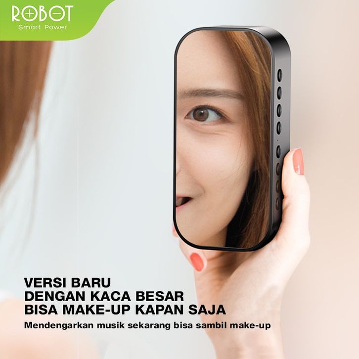 Speaker Bluetooth Robot RB550 Alarm LED Indicator Bluetooth 5.0 Hi-Fi ...