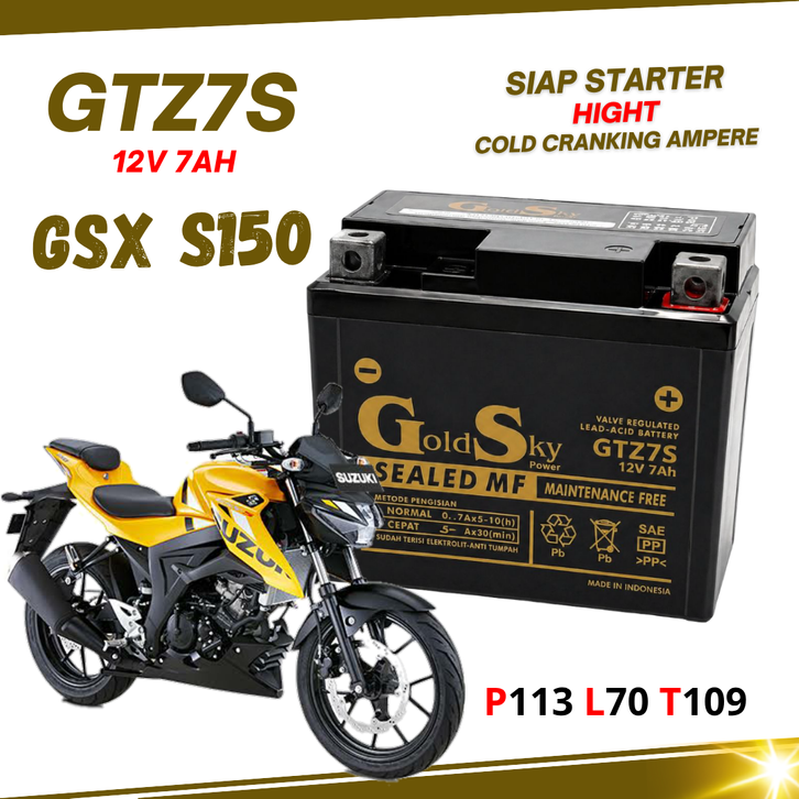 AKI KERING MOTOR SUZUKI GSX R150 GSX S150 GTZ7S YTZ6V GTZ6V GS