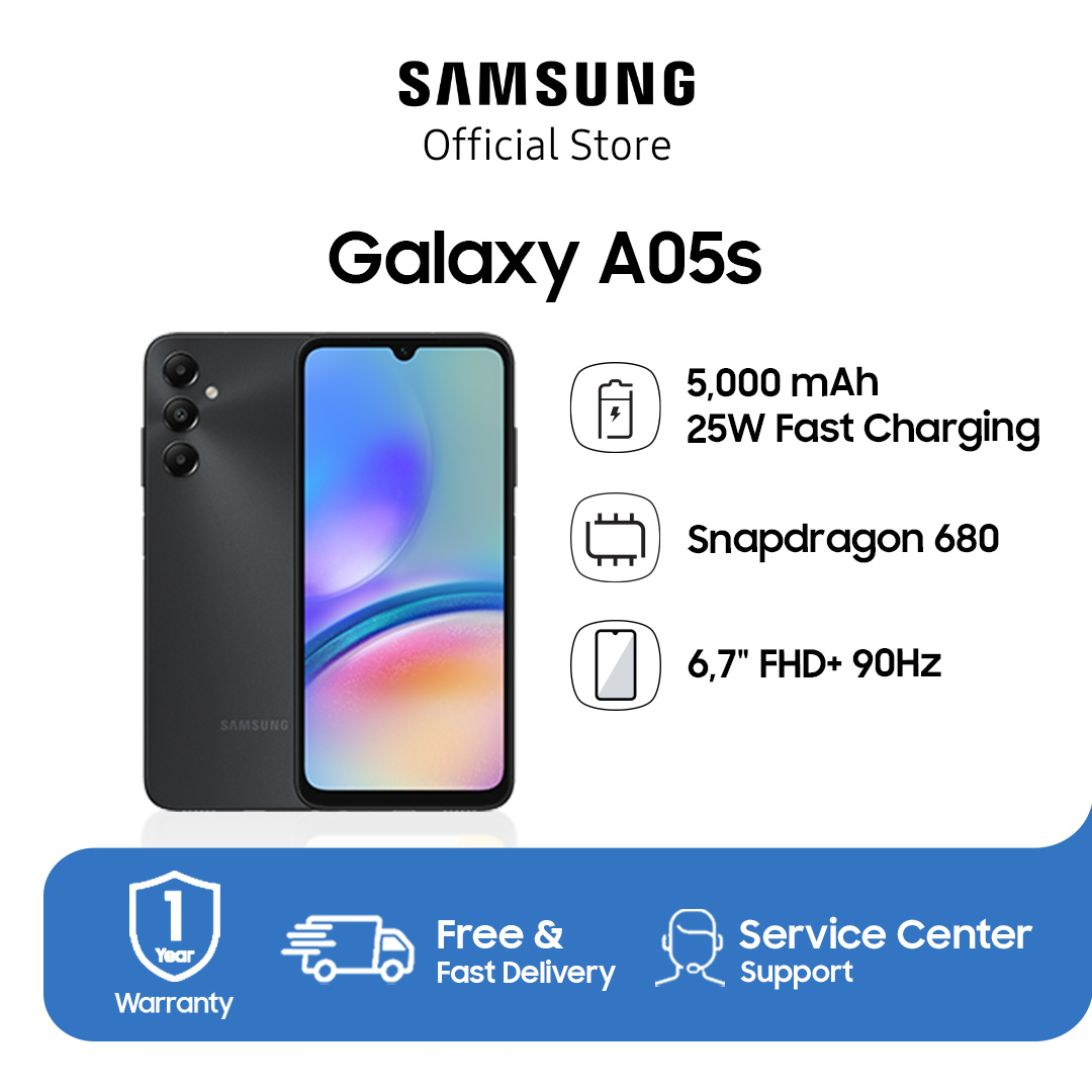 Samsung Galaxy A05s - Kamera Belakang 50MP + 2MP + 2MP